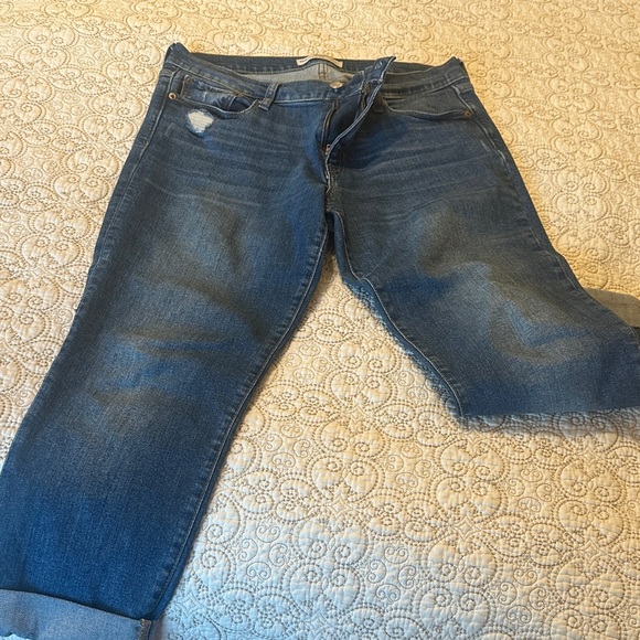 GAP Women's Boyfriend Jeans in Blue - Picture 1 of 3